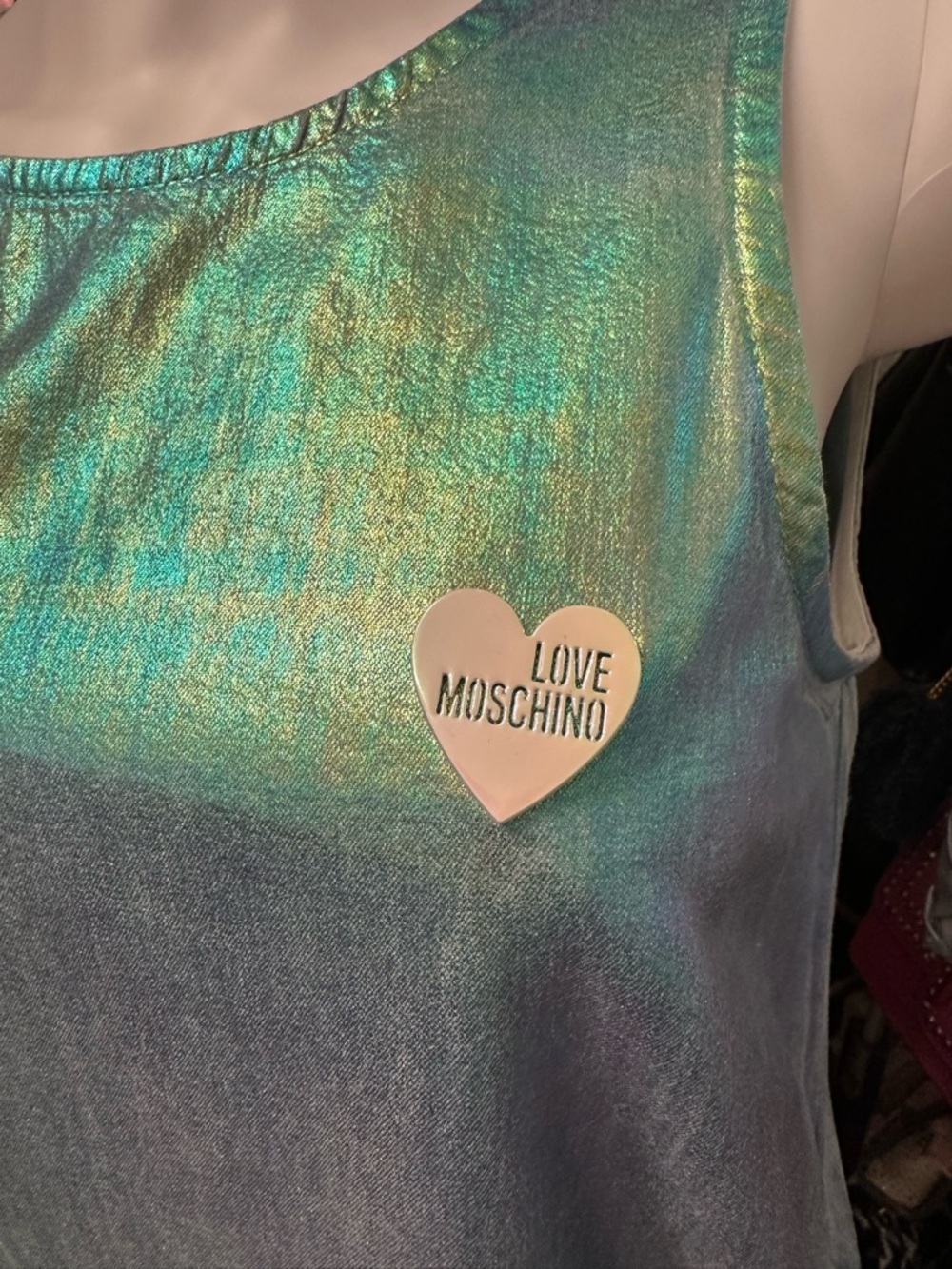 Love Moschino Iridescent dress US 6 IT 42